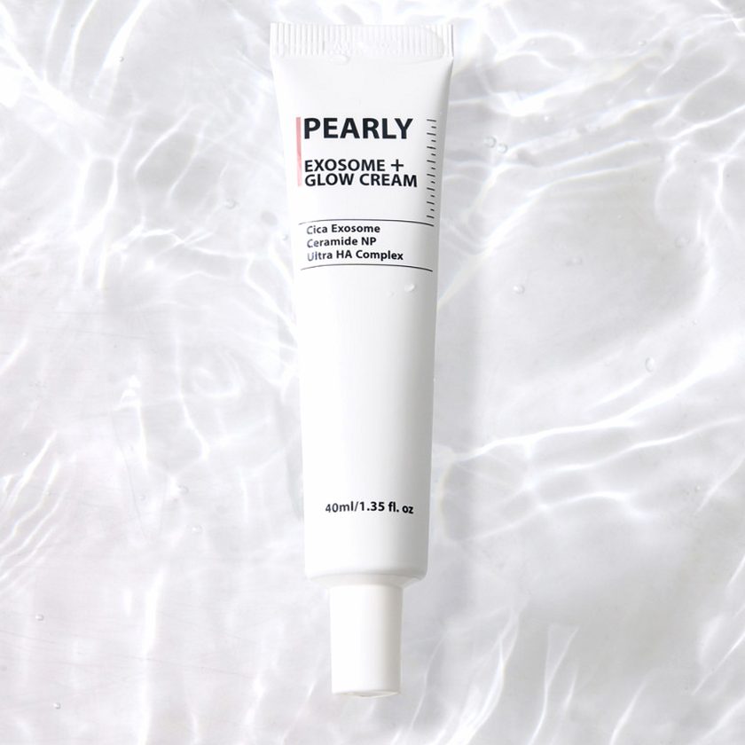 펄리 엑소좀 피부과재생크림 수분 보습 시카 히알루론산 물광크림 40ml, 1개